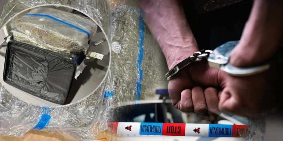 Krijumčari droge "pali" u Busijama! Policija pretresom pronašla 50 kg marihuane (FOTO)