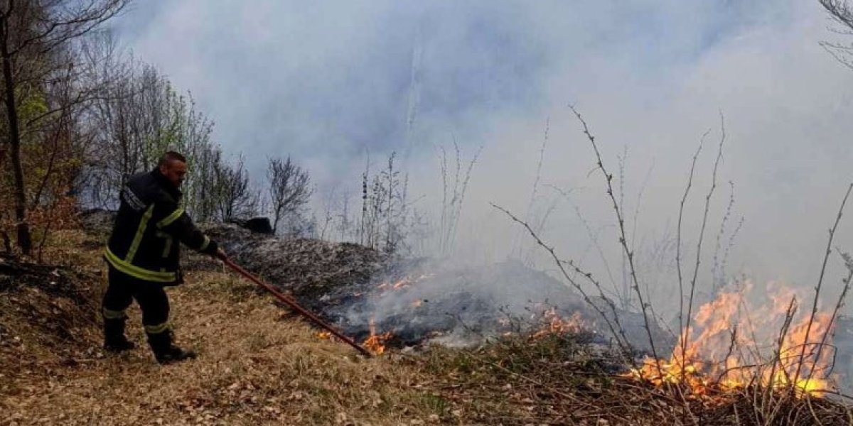 U Trgovištu vanredna situacija zbog požara: U Lebanu gorelo 15 hektara