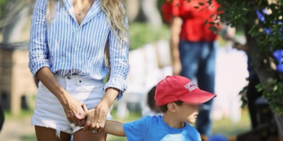 Dragana Džajić sa sinom