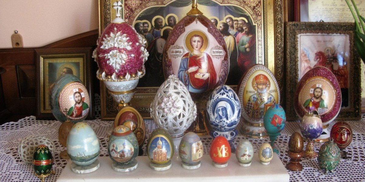 Ova jaja radili su umetnici koji su dekorisali Putinovu vilu