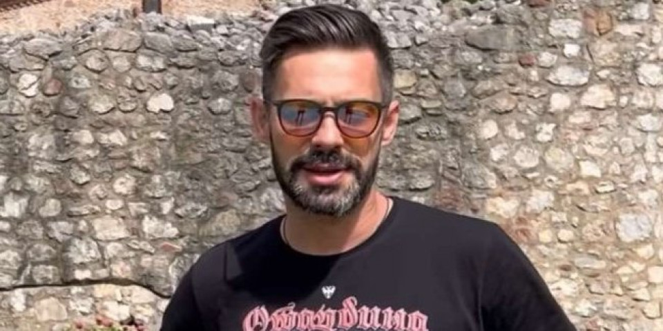 (VIDEO) Milan Vasić se survao niz liticu - Glumac hteo da snimi kako se sanka usred juna