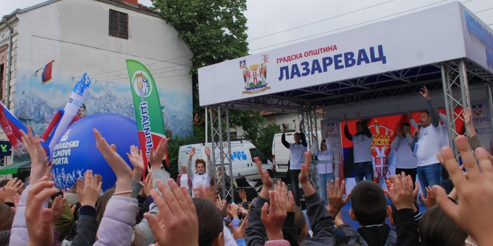 Lazarevac bio domaćin festivala sporta