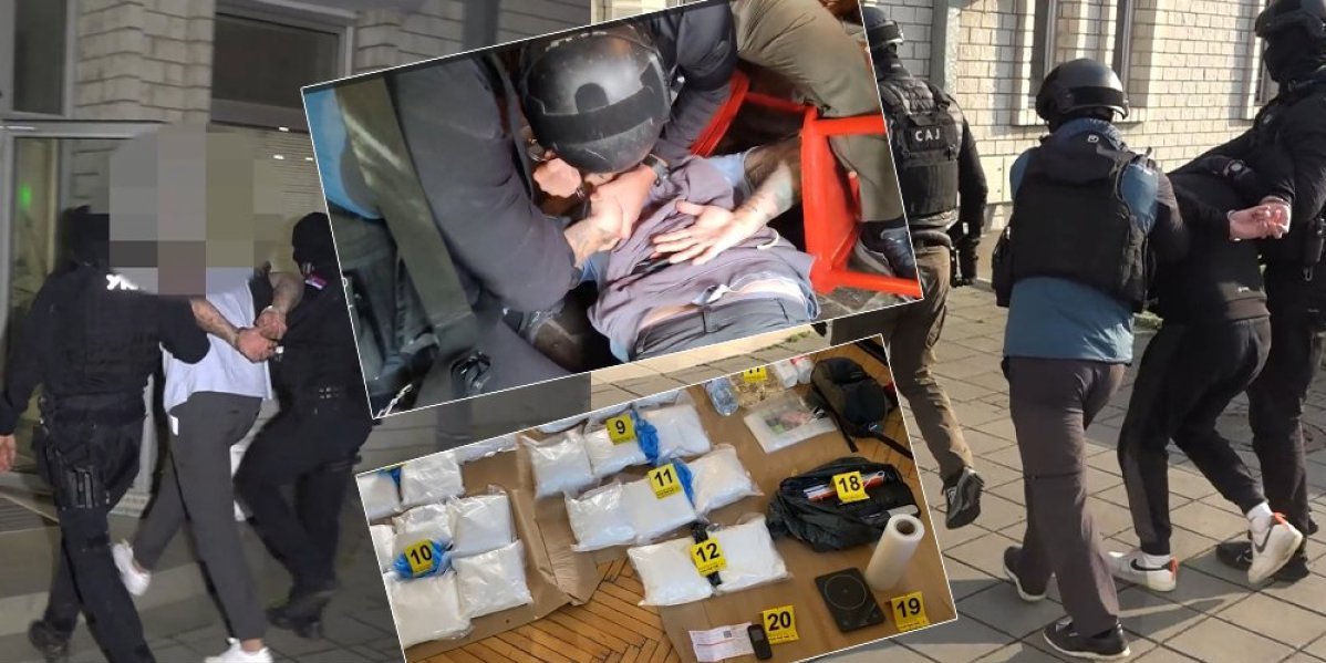 Zaplenjen kokain vredan više od milion evra: Uhvaćeni na pimopredaji