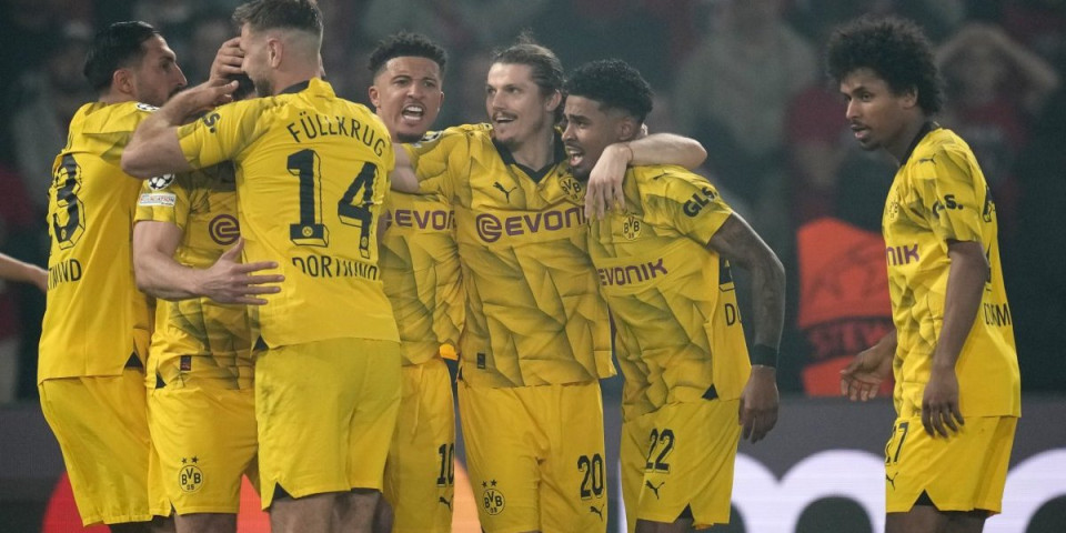 Borusija Dortmund prvi finalista Lige šampiona!