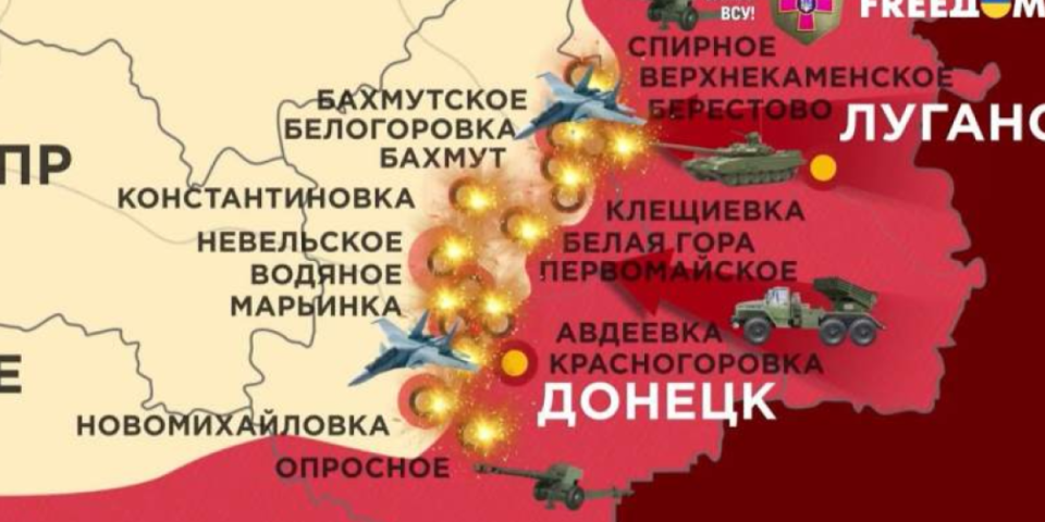 Sužava se krug! Ruska vojska pravi omču ukrajinskim vojnicima, mapa fronta se menja velikom brzinom!