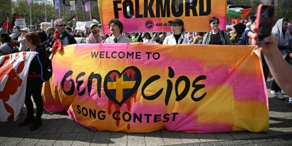 Haos u Malmeu! Demonstranti na ulicama u oči finala Evrovizije: Traže da se finski javni servis povuče zbog Izraela