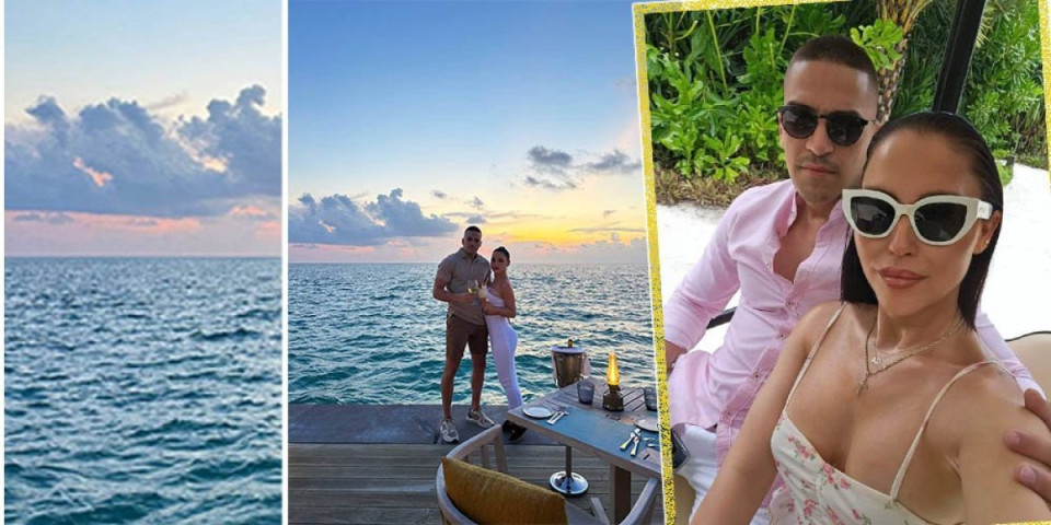 Aleksandra Mladenović uživa za sve pare! Pevačica i njen dečko u romantičnoj idili na Maldivima! (FOTO)
