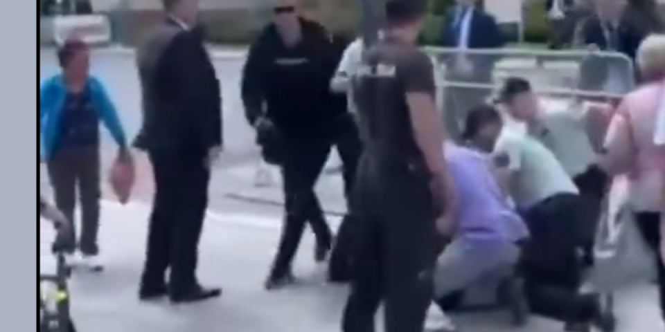 Uhapšen atentator na Fica! Drama ispred zgrade Vlade, snimci sa lica mesta! (VIDEO)