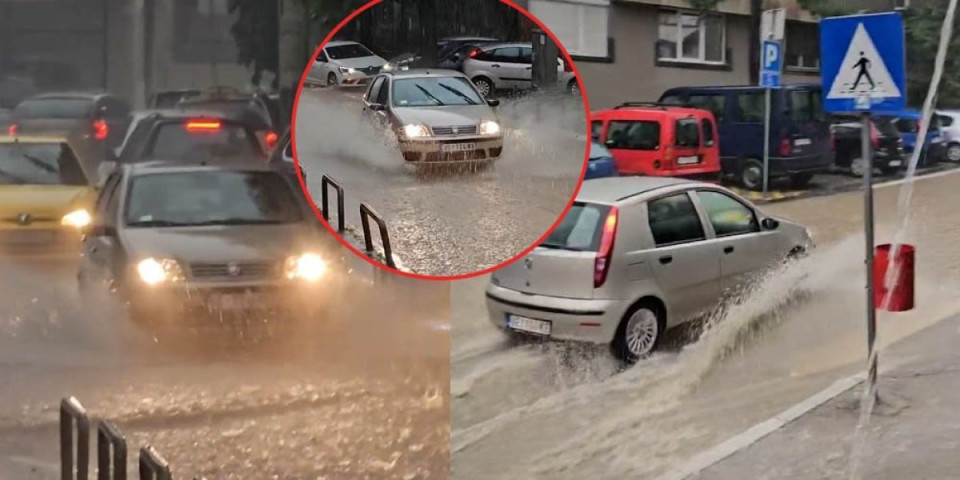 Potop u Beogradu! Nebo se sručilo na prestonicu - nevreme i u ovim delovima Srbije