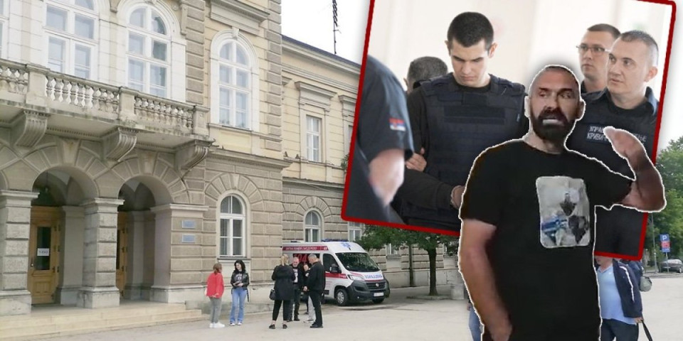 Nagrnuli na Blažića čim su ga uveli u sudnicu! Krvnik iz Mladenovca umalo zaplakao  - svi detalji prekinutog suđenja (FOTO/VIDEO)