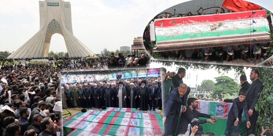 (VIDEO) Sahranjen Raisi! Ovde će da počiva, mesto ima jaku simboliku! Tri miliona ljudi ispratilo iranskog predsednika