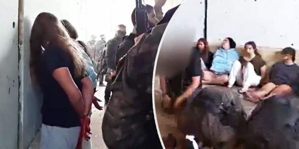 (UZNEMIRUJUĆE) Jeziv snimak mučenja! Evo šta Hamas radi sa ženskim taocima, lica im krvava!