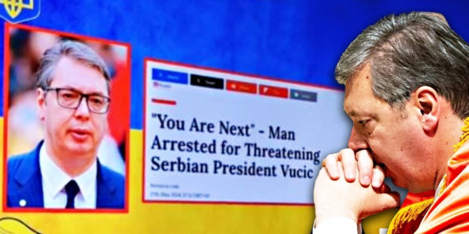 Vučić je sledeći! Jeziva pretnja ukrajinskih propagandista: Posle Fica i Raisija, na redu je predsednik Srbije?! (VIDEO)