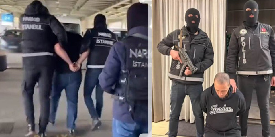 Crnogorac Dedeić uhapšen u Turskoj! Bio na crvenoj poternici francuskog Interpola zbog šverca droge (VIDEO/FOTO)
