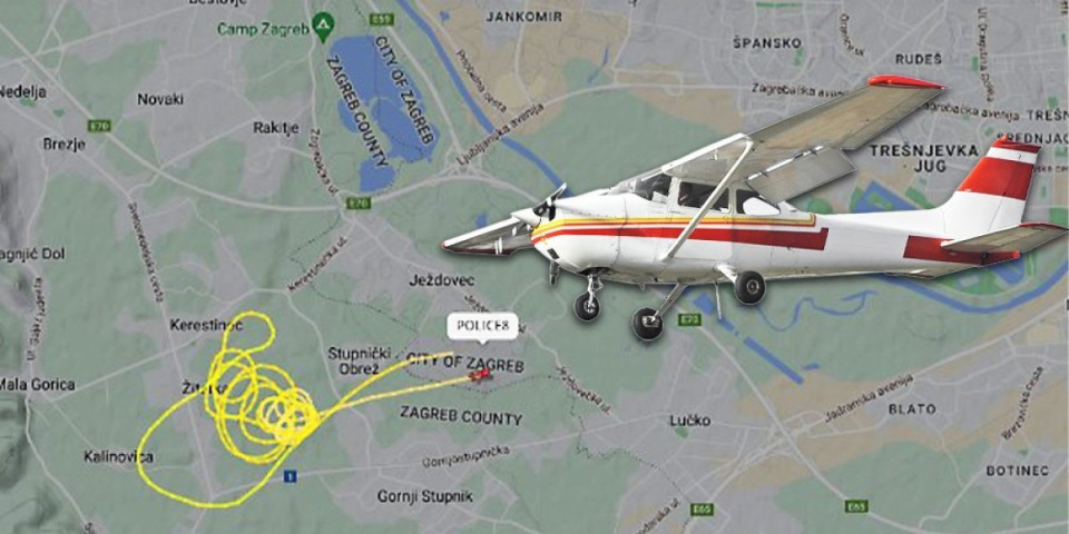Podignuti i dronovi! Lociran avion koji se srušio kod Zagreba, potraga za članovima posade u toku!
