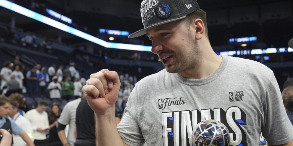 Dončić uz pivo proslavio plasman u finale i MVP titulu! (VIDEO)