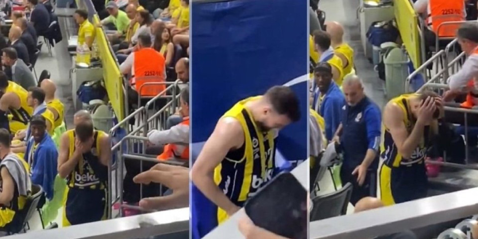 Katastrofa za "orlove"? Bitan košarkaš grcao u suzama zbog povrede, da li će igrati na OI? (VIDEO)