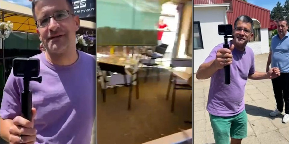 SKANDAL! Marka Žvaka brutalno napao aktiviste SNS-a: Pogledajte snimak, ovo je strašno nasilje opozicije (VIDEO)