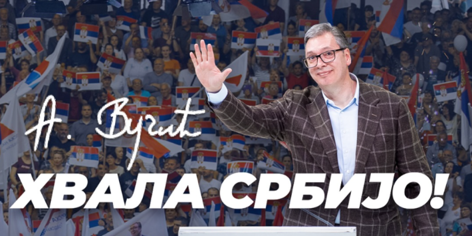 HVALA SRBIJO! Nakon ubedljive pobede SNS, Vučić građanima poslao poruku! (FOTO)