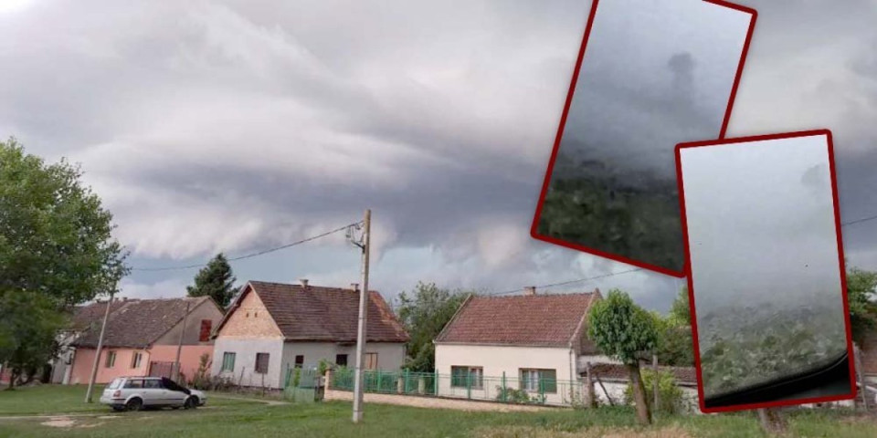 Jezive scene! Stravična oluja stigla u Srbiju: U ovim delovima zemlje je pravi potop! (FOTO/VIDEO)