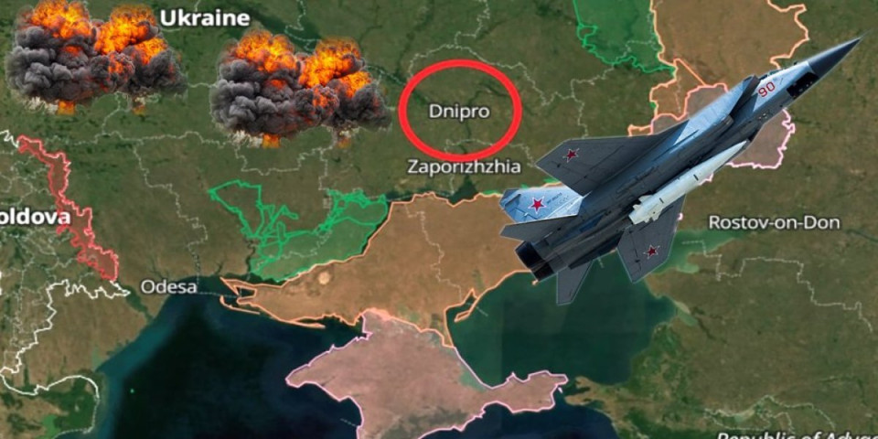 Gore NATO vozila! Rusija ih locirala i silno udarila, sve nestalo u sekundi! Crni oblak gustog dima nadvio se nad Dnjepropetrovskom!