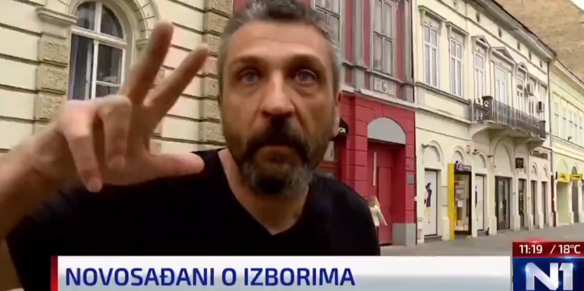 Hladan tuš za N1! Novosađani oduševljeno poručili: Mirni smo dok nas vodi Aleksandar Vučić! (VIDEO)