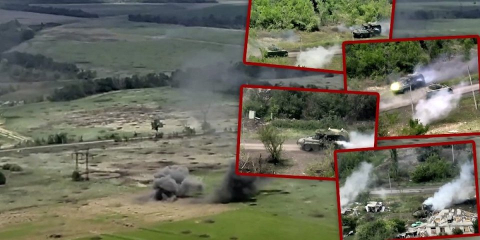 (VIDEO) Brutalan snimak iz Ukrajine! Žestok okršaj ruskog i američkog vozila, panično pucali jedni na druge - rezultat je jasan!