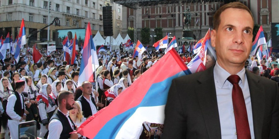 Jovanovićev patriotizam na stendbaju! Svesrpski sabor mu skinuo lažnu patriotsku masku: Pozvani smo na sabor i nismo otišli! (VIDEO)