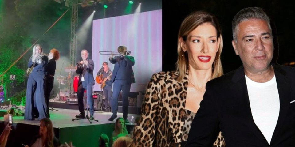 Jovana lumpovala na Željkovom koncertu! Voditeljka sa prijateljicama uživala uz stihove svog supruga (VIDEO/FOTO)