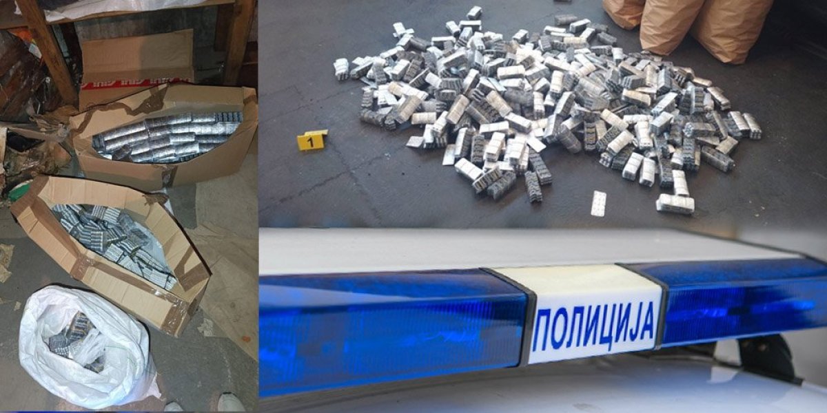 Bizarna zaplena u garaži na Novom Beogradu! Štekovali lekove u kamionskim gumama (FOTO)