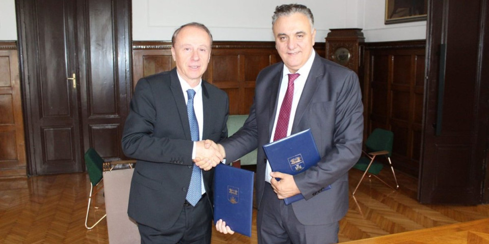 Sporazum o saradnji Univerziteta u Beogradu i Republičkog geodetskog zavoda