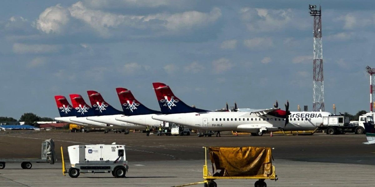 Pobedili izazov: Avio saobraćaj juče bio otežan, ali Er Srbija je obavila sve planirane letove