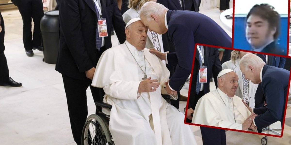 Bajdenov gest šokirao papu i svetske lidere, Milej sa zaprepašćenjem gledao! Skandal na samitu G7! (FOTO, VIDEO)