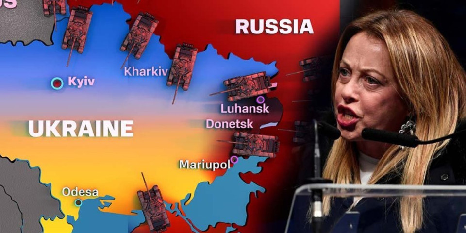 Što ovo?! Neočekivana izjava Đorđe Meloni o Rusiji i Ukrajini izazvala haos na mrežama! "Falš populistkinja..."