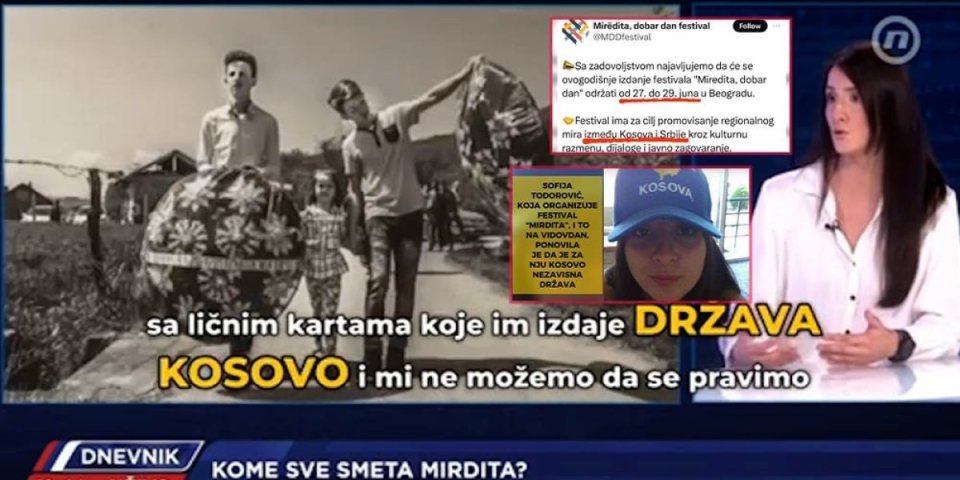 SKANDAL! Organizatorka sramnog festivala “Mirdita” ponovila: Kosovo je nezavisna država! (VIDEO)
