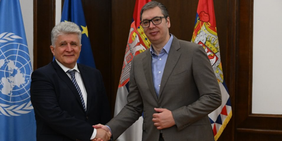 Vučić sa Jenčom: Detaljno sam informisao uvaženog sagovornika o situaciji na KiM i izrazio zabrinutost zbog nastavka jednostranih poteza Prištine