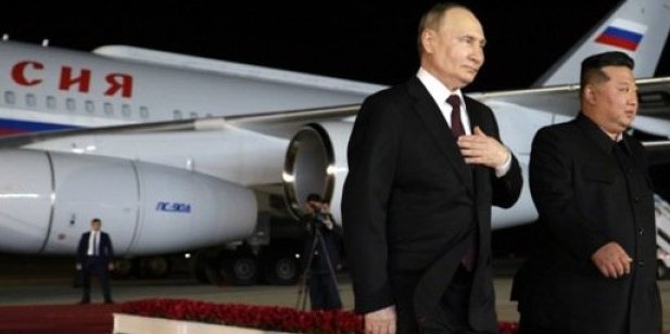 Putin i Kim prišli limuzini, a onda - pometnja! Reagovao i telohranitelj, svet bruji o snimku sa aerodroma u Pjongjangu! (VIDEO)