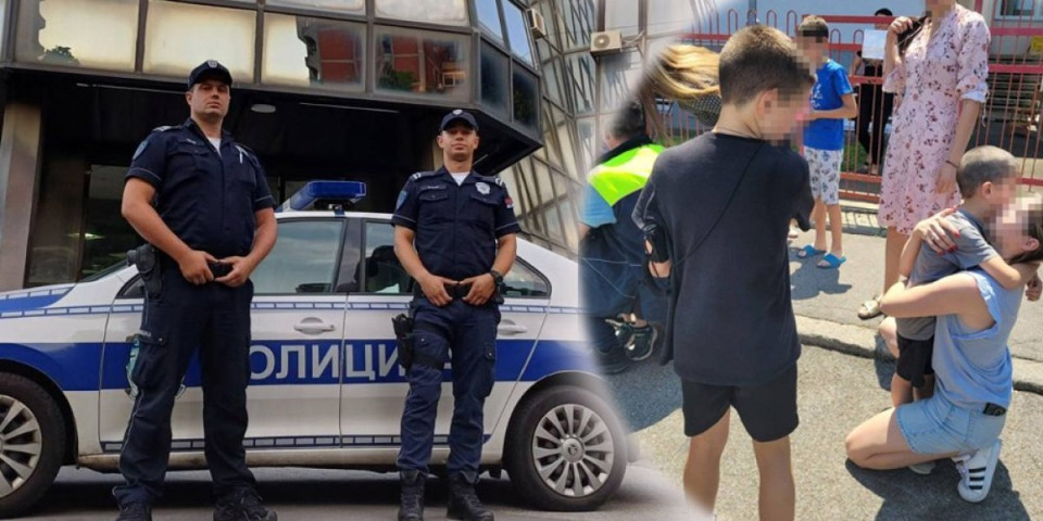 Dečaci pobegli da nađu bolji vrtić: Dramu na Petlovom Brdu okončali policajci PS Rakovica Lazić i Vasić
