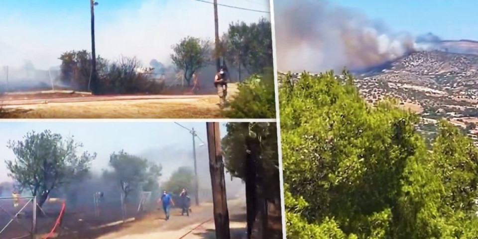 (VIDEO) Vatra stiže do prestonice! U toku evakuacija okolnih naselja
