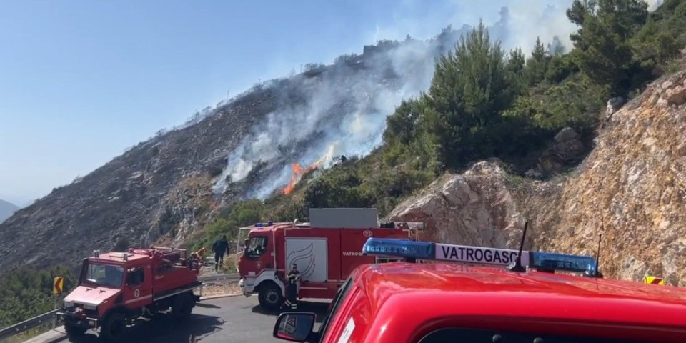 Gorelo iznad Dubrovnika: Požar koji se širio munjevitom brzinom lokalizovan, magistrala u haosu (VIDEO)