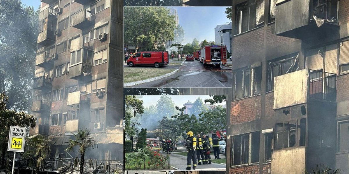 Svedoci izneli šokantne tvrdnje: Požar na Novom Beogradu je podmetnut?