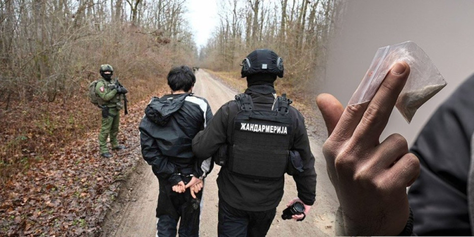Migranta uhvatili sa kokainom! Stražar ga primetio dok se drogirao