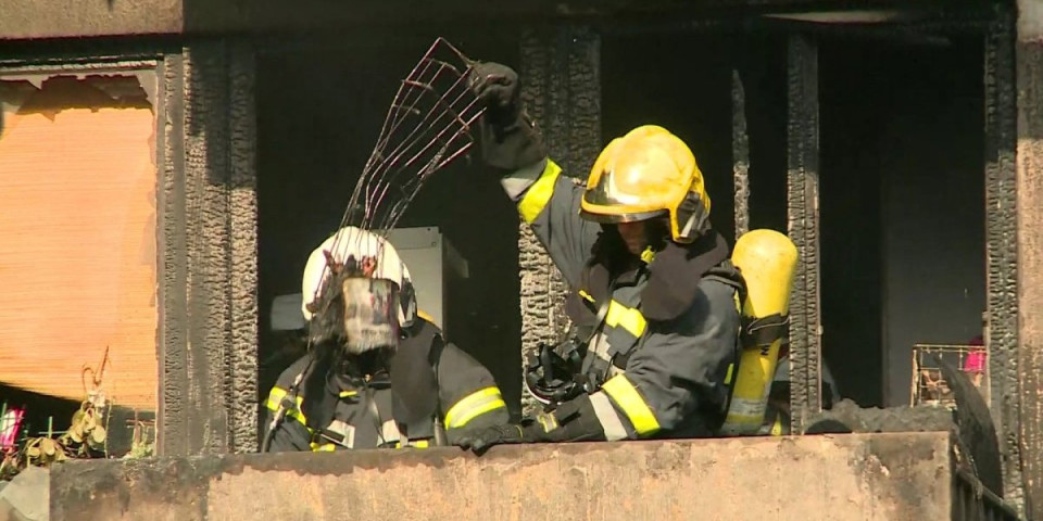 Lokalizovan požar u Dobanovcima: Na svu sreću nema povređenih (VIDEO)