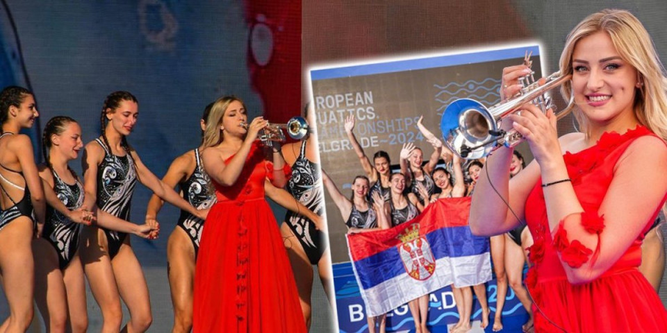 (FOTO) Princeza srpske trube Danijela Veselinović oduševila svojim nastupom na Evropskom prvenstvu u vodenim sportovima
