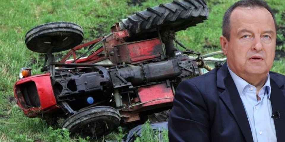 Ivica Dačić potvrdio loše vesti! Preminula i druga osoba nakon prevrtanja traktora kod Prokuplja