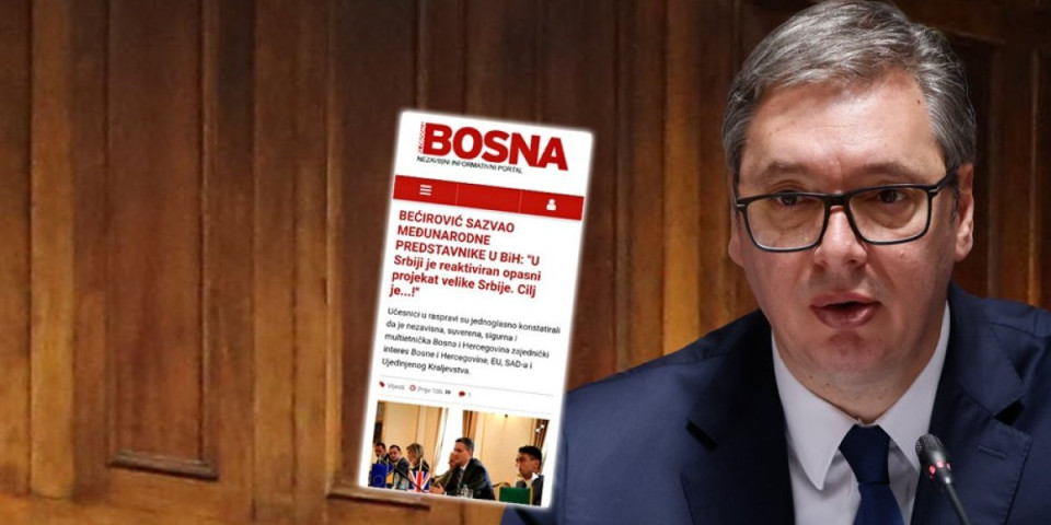Vučić ne dozvoljava da se ponižavaju Srbi i Republika Srpska! Islamski ekstremista Bećirović otrčao u ambasade da se žali na srpskog predsednika