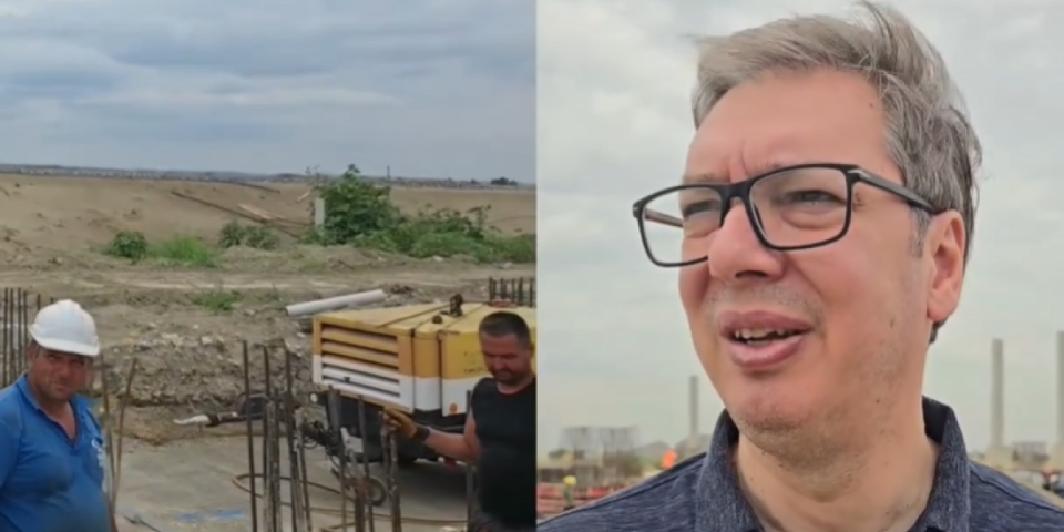 Vučić obišao radove: Na gradilištu Ekspa i nacionalnog stadiona vri kao u košnici, ostvarićemo svoje snove! (VIDEO)