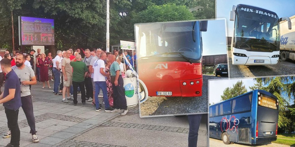 I, šta ćemo sad? Lažni ekolozi autobusima dovodili ljude na protest u Loznici, a posle zameraju SNS-u! (FOTO)