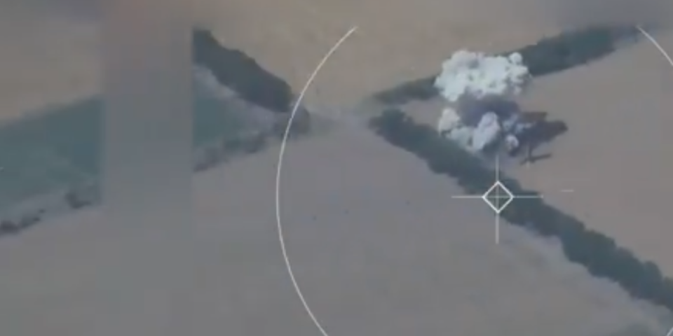 (VIDEO) Iskander razara sve pred sobom! Rusi objavili žestok snimak: Preciznim udarom zbrisano moćno ukrajinsko oružje!