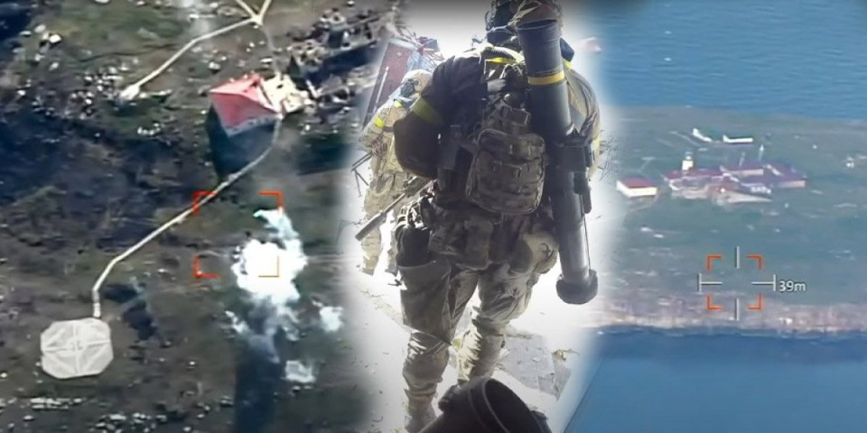 (VIDEO) Snimak iz Ukrajine zapalio svet! Upali na ostrvo i isterali Ruse, prvi put objavljene scene stravičnih borbi!